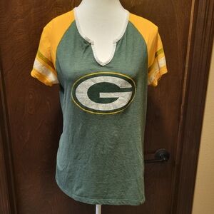 NWT Womens Green Bay Packers T-Shirt